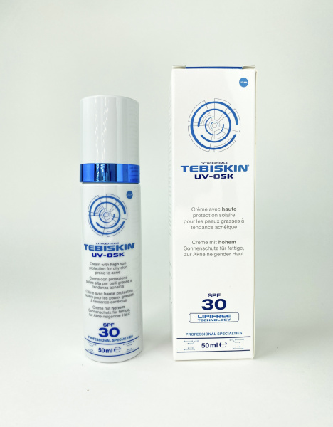 UV-OSK SPF30 ФОТОЗАЩИТНОЕ СРЕДСТВО ДЛЯ ЖИРНОЙ И ПРОБЛЕМНОЙ КОЖИ TEBISKIN